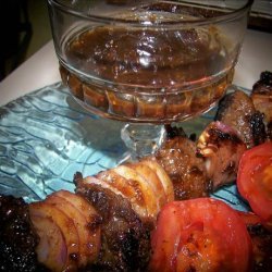 Fig-Balsamic Glazed Beef Kabobs recipe