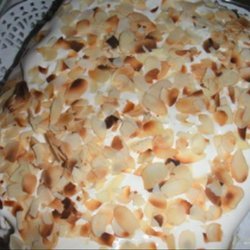 Marshmallow Pavlova Slice recipe