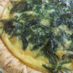 Brunch Quiche of Spinach and Gouda recipe