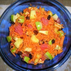 Fruit & Carrot Salad recipe
