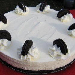 White Chocolate Mousse Torte With Oreo Cookie Crust recipe