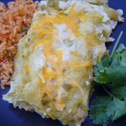 Cheesy Green Enchiladas recipe