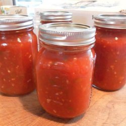 Jana's Home Canned Picante Sauce recipe