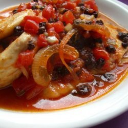 Cod Baked With Currants recipe