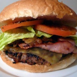 Zucchini Burgers (no, not vegetarian) recipe