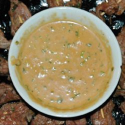 Peanut Dipping Sauce With a Kick recipe