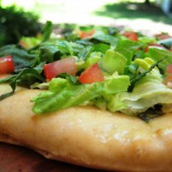 Mini Caesar Salad Pizzas recipe