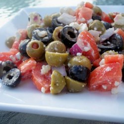 Ralf's Pretty Good Olive Salad recipe