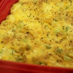 Broccoli and Cauliflower Gratin recipe