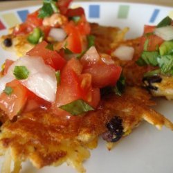 Fiesta Potato Pancakes recipe