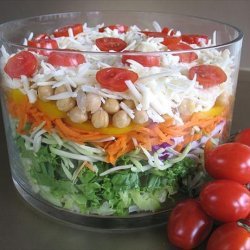 Layered Picnic Salad recipe