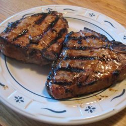 Veal Chops With Whole-Grain Mustard and Honey recipe