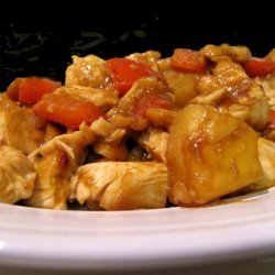 Pineapple Kung Po Chicken recipe