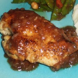 Chicken Breasts With Vinegar Sauce (Guyana -- Caribbean) recipe