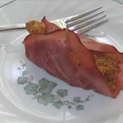Baked Ham Rolls recipe