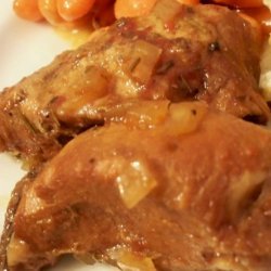 Slow Cooker Sweet BBQ Pork Spareribs (Or Chicken) recipe