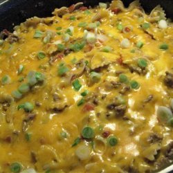 Cheesy Beef and Bow Ties recipe