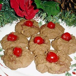 Chocolate Cherry Drop Cookies recipe