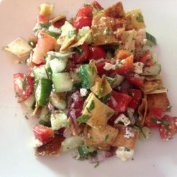 Greek Pita Salad recipe