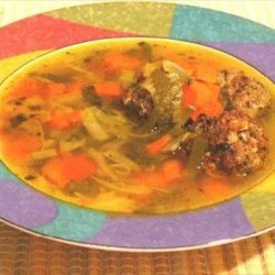 Turkey Albondigas Soup recipe