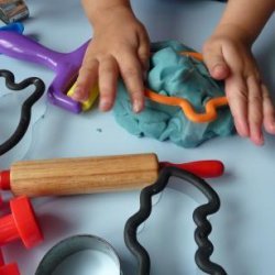 Play Doh - Play Dough  (No Stove Top Cooking Required) recipe