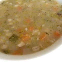Brown Rice & Vegetable Soup recipe