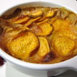 Chipotle Scalloped Sweet Potatoes recipe