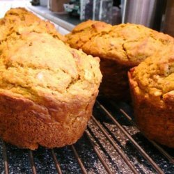 Harvest Time Pumpkin & Oatmeal Muffins recipe