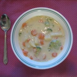 Creamy Veggie Soup recipe