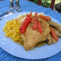 Slow Cooked Honey Curry Chicken recipe