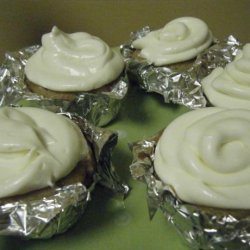 Honey Glazed Pear Cupcakes #RSC recipe