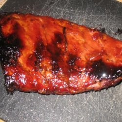 Oven-Baked Sweet and Sticky Pork Back Ribs recipe