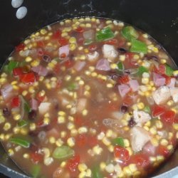 Chicken and Black Bean Soup recipe