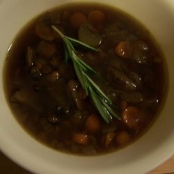 Mushroom and Lentil Soup recipe