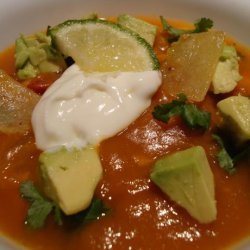 Pumpkin Tortilla Soup Perfection! recipe