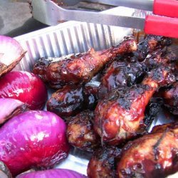 Grilled BBQ Chicken Legs recipe