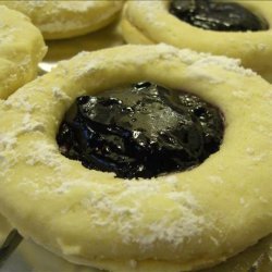 Blueberry Linzer Cookies recipe