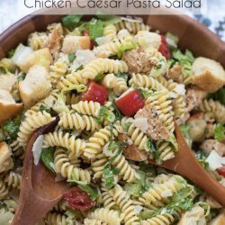 Caesar Chicken-Pasta Salad recipe