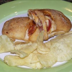 Pepperoni and Cheese Rolls (Made With Pizza Dough) recipe