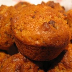 Coconut, Chocolate & Banana Mini Muffins recipe