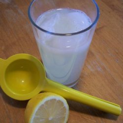 Quick Lemonade for One - Guilt Free! recipe