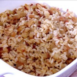 Apple Rice Casserole recipe