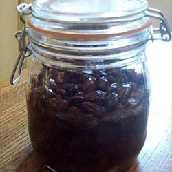 Bourbon (or Rum) Raisins recipe