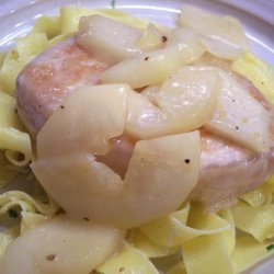 Pork With Pear and Ginger Sauce recipe