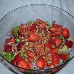 Spring Mix Strawberry Asparagus Salad recipe