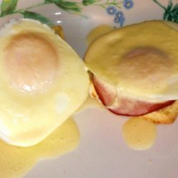 Orange Eggs Benedict recipe