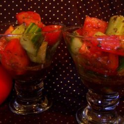 Linda's Tomato and Cucumber Mix recipe