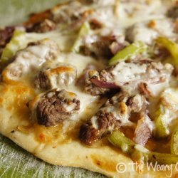 Philly Cheese Steak Pizza recipe