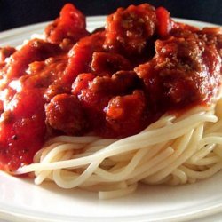 Slow Cooker (Crock Pot) Spaghetti Sauce With Marvelous Meatballs recipe