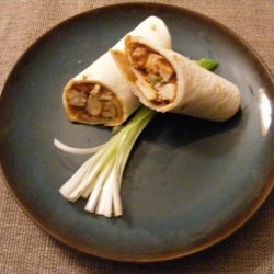 Chicken Satay Wrap recipe